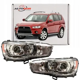 mitsubishi-outlander-2010-lampy-reflektory-ksenon-lewy-prawy-silniczki