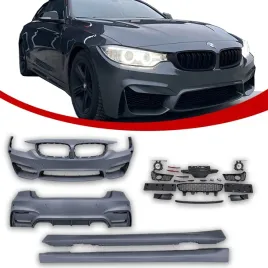 bodykit-zestaw-zderzakow-f32-f33-f36-komplet-halogeny-pdc-zderzak-m4-look