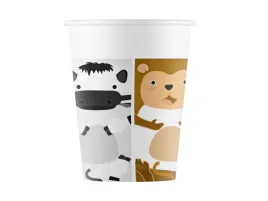 kubeczki-urodzinowe-zwierzatka-zoo-200ml-8szt