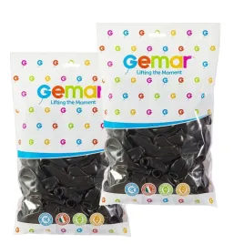 balony-czarne-pastelowe-black-014-gemar-12-30cm-200szt