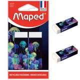 gumka-deepsea-2szt-maped-kolor-bialy