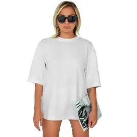 koszulka-damska-t-shirt-oversize-bawelna-luzna-krotka-sukienka-mini-l