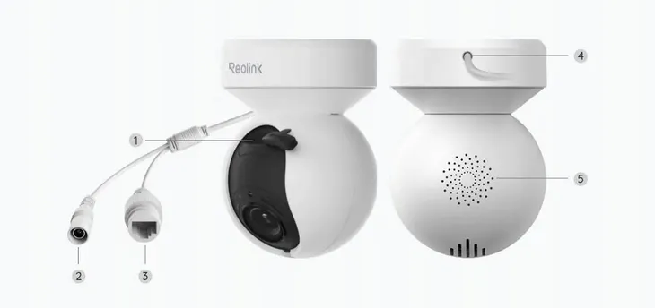 kamera-ip-reolink-e-series-e540-ptz-5mp-wi-fi-led-biala-stan-nowy-model-e-series-e540