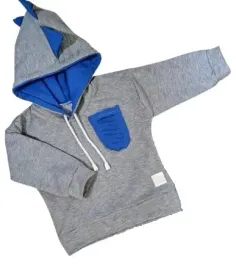 bluza-dinozaur-szaro-niebieska-z-dziurami-rozmiar-62