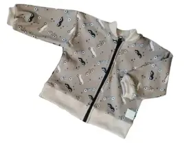 bluza-autka-retro-na-bezowym-tle-sciagacz-prazkowany-rozmiar-80