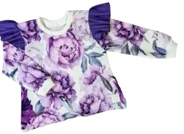 bluza-fioletowe-kwiaty-z-falbankami-rozmiar-104