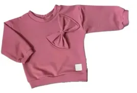 bluza-brudny-roz-z-kokardka-rozmiar-74