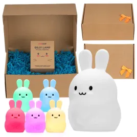 lampka-nocna-kolorowa-silikonowa-krolik-rabbit-redleaf-pudelko-prezentowe
