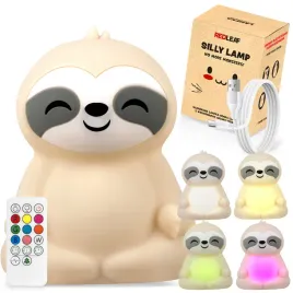 lampka-nocna-dla-dzieci-kolorowa-silikonowa-bezpieczna-pilot-rgb-leniwiec
