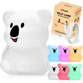 lampka-nocna-dla-dzieci-kolorowa-silikonowa-koala-redleaf