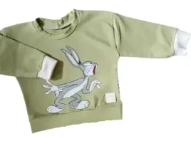 bluza-krolik-bugs-na-pistacji-rozmiar-164