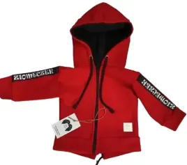 bluza-parka-czerwona-ziomeczek-rozmiar-170