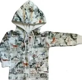bluza-zwierzeta-lasu-na-zamek-rozmiar-170