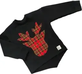 bluza-szkocka-krata-renifer-rozmiar-170