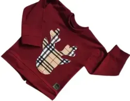 bluza-krata-bezowa-renifer-rozmiar-158