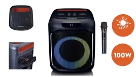 glosnik-imprezowy-partybox-bluetooth-mocny-100w-mikrofon-karaoke-usb-aku