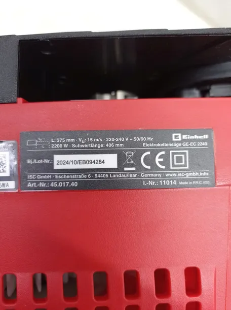 pila-lancuchowa-einhell-ge-ec-2240-2200w-maksymalna-moc-2200-w