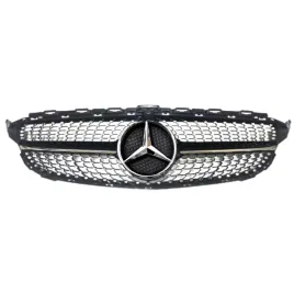 mercedes-c-klasa-w205-2014-atrapa-przednia-grill-diamond-silver-czarny