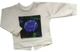 bluza-niebieskie-kwiaty-z-ecru-rozmiar-170