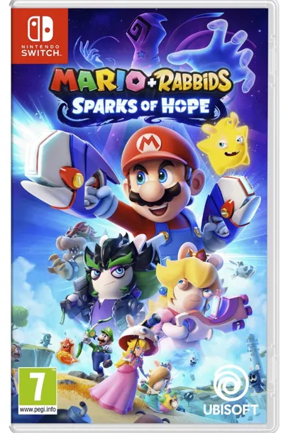 Mario + Rabbids Sparks of Hope Nintendo Switch Pudełko kartridż