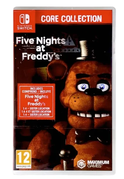 FIVE NIGHTS AT FREDDY'S: CORE COLLECTION / SWITCH / GRA NA KARTRIDŻU / NOWA