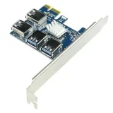 adapter-pci-e-usb-riser-splitter-4x-riser-010s-typ-dysku-twardego-brak