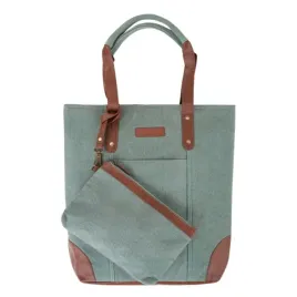 torba-damska-shopper-z-saszetka-skora-weganska-canvas-paolo-peruzzi-zielona