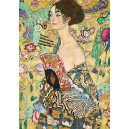 puzzle-1000-ukladanka-art-obraz-dama-z-wachlarzem-portret-klimt-12-trefl