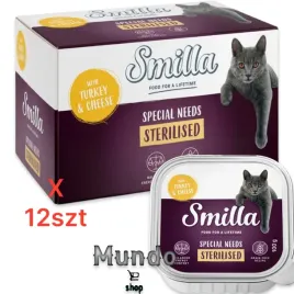 mokra-karma-smilla-sterilised-w-tackach-smak-indyk-z-serem-100g-12-szt