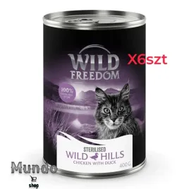 mokra-karma-wild-freedom-sterilised-smak-kaczka-i-kurczak-400-g-6-szt