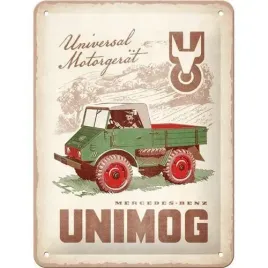 tablica-szyld-mercedes-benz-unimog-metal-prezent-15x20