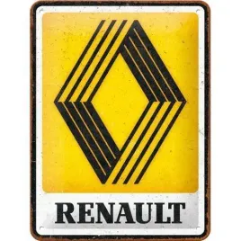 tablica-szyld-renault-logo-metal-prezent-15x20