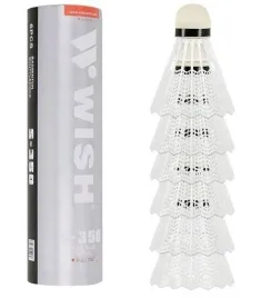 lotki-do-gry-w-badmintona-nylonowe-biale-wish-komplet-6-szt