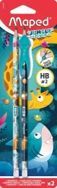 olowek-z-gumka-jungle-fever-hb-nakladka-blister-2-szt