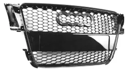 audi-a5-b8-atrapa-srodkowa-grill-czarna-rs-look-nowy-nieuzywany