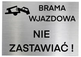 tabliczka-aluminiowa-brama-wjazdowa-nie-zastawiac-30x20-cm