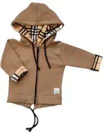 bluza-karmel-z-kratka-rozmiar-170