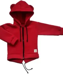 bluza-parka-czerwona-mis-rozmiar-170