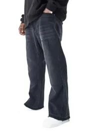 boohooman-meskie-jeansy-czarne-luzne-z-przetarciami-plus-size-46-z3a