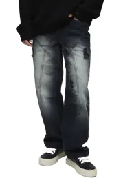 boohooman-meskie-jeansy-proste-z-dziurami-i-przetarciami-niebieskie-34-z3a