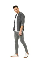 koton-szare-jeansy-meskie-rurki-z-przetarciami-30-32-5da