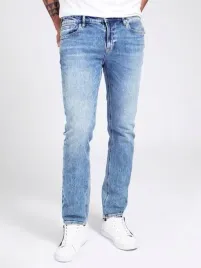guess-jeansy-meskie-proste-niebieskie-z-naszywka-30-34-gga