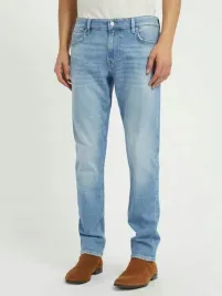 guess-jeansy-meskie-proste-niebieskie-z-przetarciami-29-32-gga