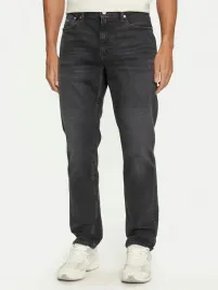 tommy-jeans-czarne-jeansy-proste-bawelniane-z-przetarciami-38-34-7aa