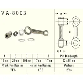 vesrah-korbowod-kawasaki-kx125-94-97r
