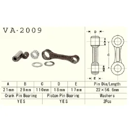 vesrah-korbowod-yamaha-yfs200-blaster-88-06r