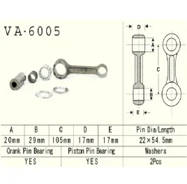 vesrah-korbowod-yamaha-yz125-86-96r