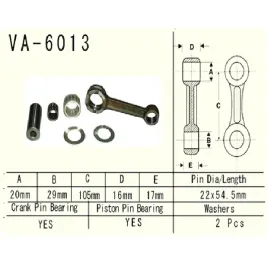 vesrah-korbowod-yamaha-yz125-97-00