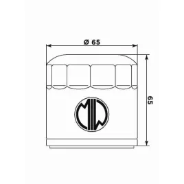 filtr-oleju-miw-meiwa-be12001-hf553