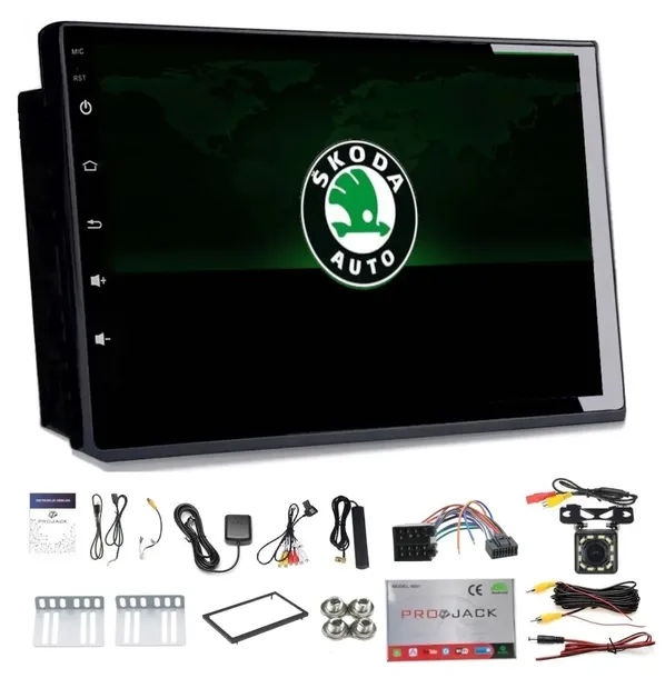 RADIO NAWIGACJA SKODA OCTAVIA 1996-2010, FABIA 1999-2004 CARPLAY 4GB 64GB
